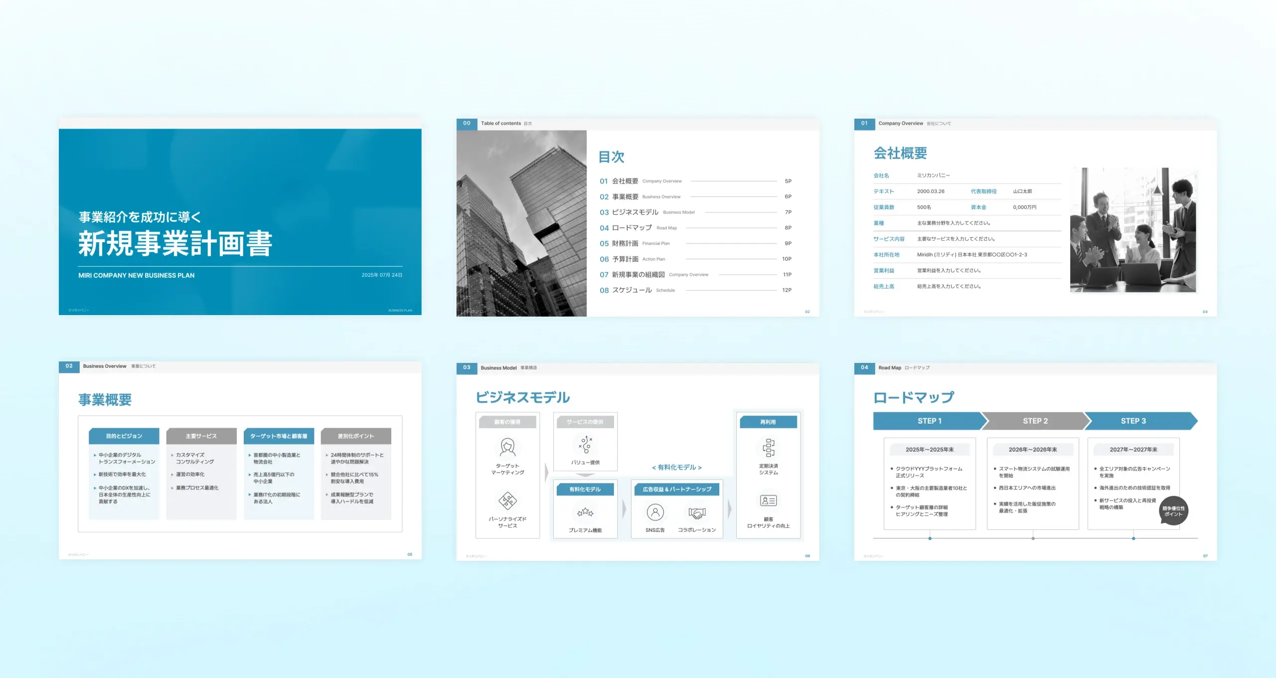 プレゼンテーション素材集サーバントワークス株式会社