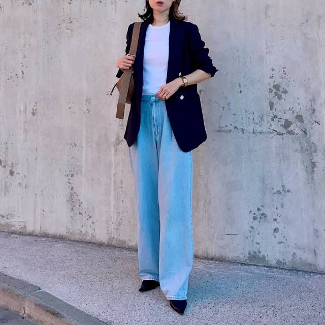 デニム通勤OLが「これはOK」とジャッジした 大人のデニム通勤コーデCLASSY. クラッシィ