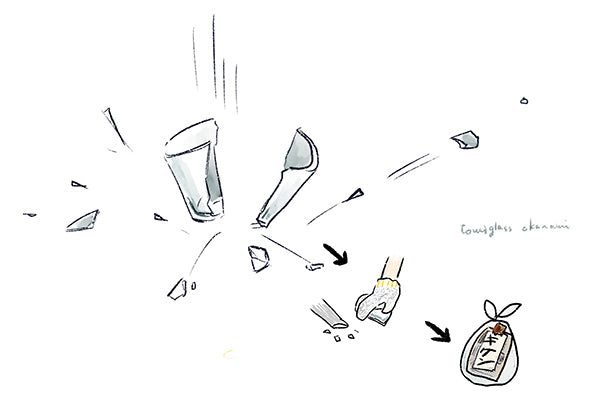 グラスがぶつかって割れる瞬間を撮ってみた