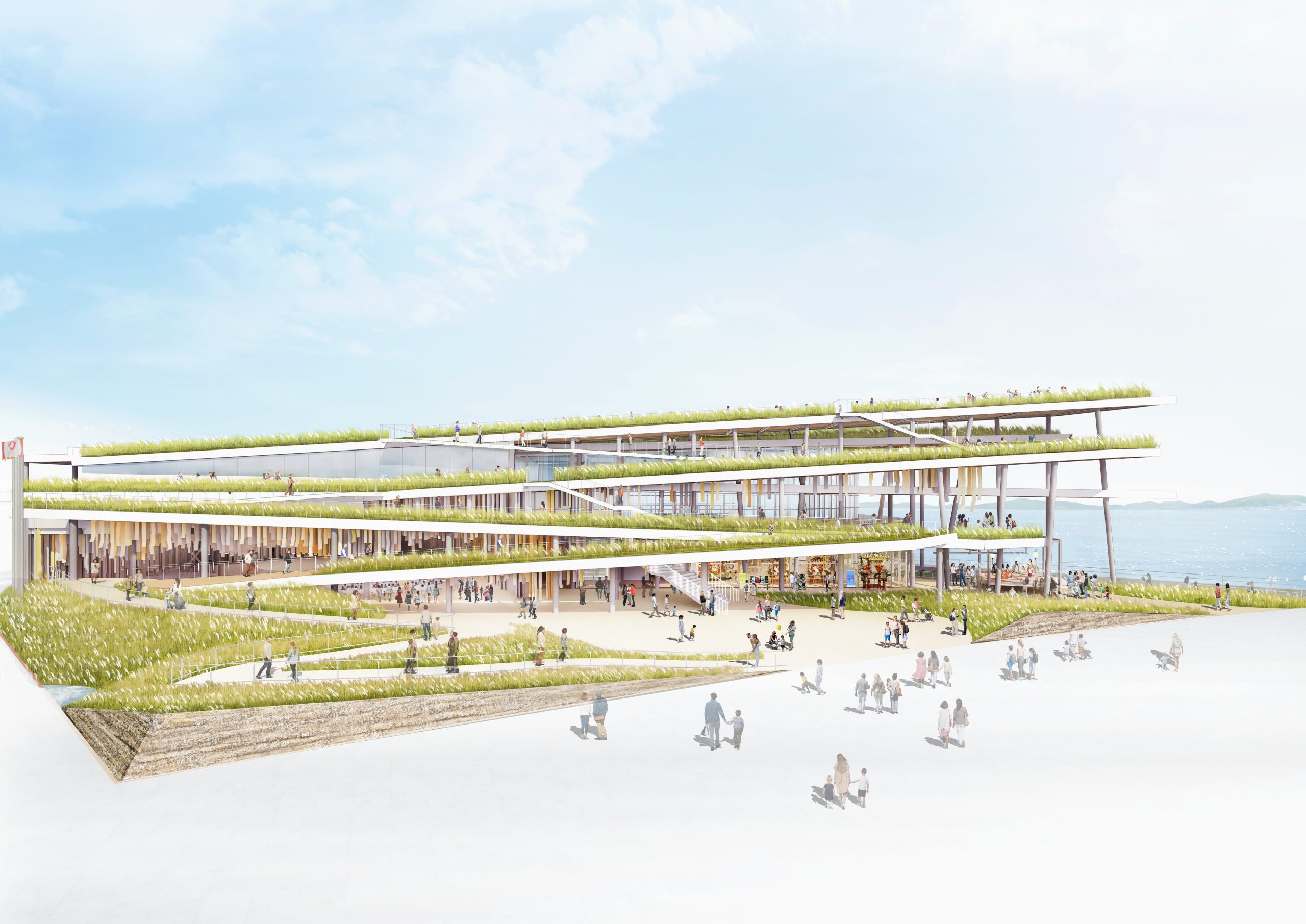 建築家の平田晃久の建築作品7選。代表作の太田市美術館・図書館などデザインマガジン