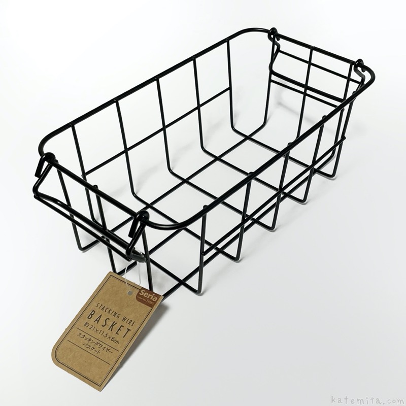 100均セリアで販売している収納バスケットの商品一覧 Seria