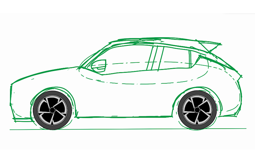 車の描き方を簡単3ステップで！失敗しない車イラストは構造の理解から - イラスト・漫画 マンガ 教室 egaco エガコ