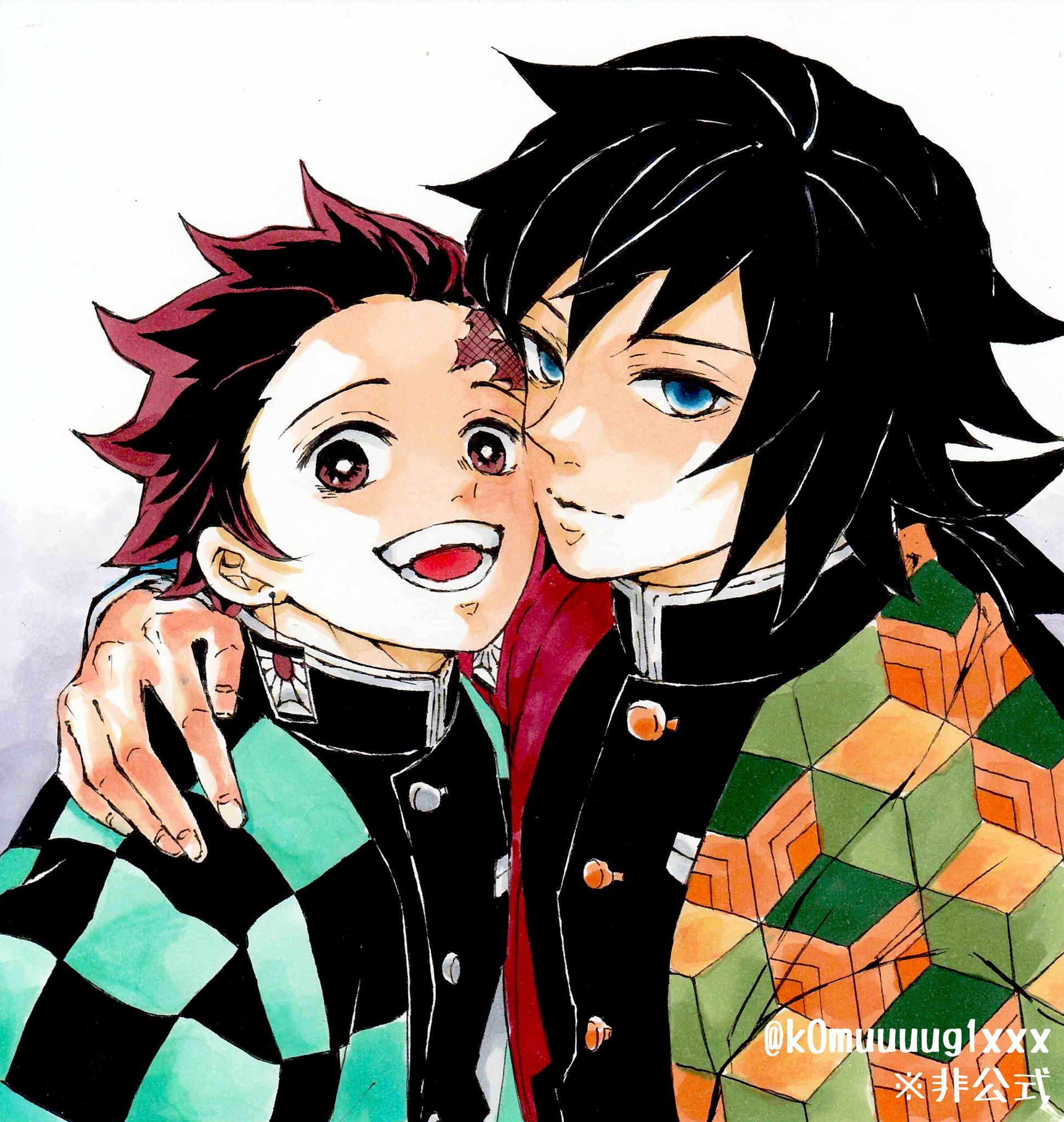 🌊無限城落下中・義炭編2Pあります♡ ——後日談by炭治郎 「あやうくカナヲの花の呼吸、終の型をくらうところでした〜💦」 ——後日談by冨岡義勇「俺は嫌われていない！」 ——後日談by作者 映画の中で、義勇さんと炭治郎の手つなぎがあった気がするのですが、幻影だったの