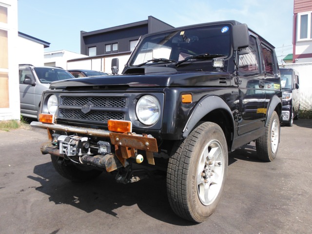 スズキ ジムニー フロントバンパー・フロントグリル修理│北見市 鈑金塗装