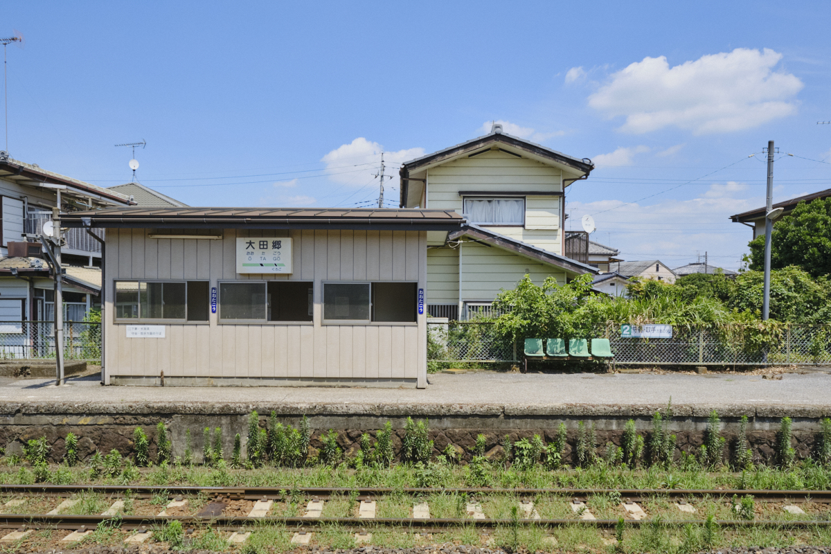 地方私鉄 1960年代の回想: 常総線の大田郷駅と黒子駅