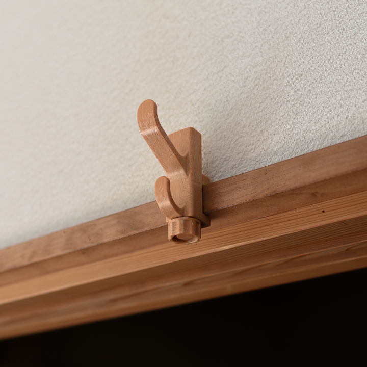 私の新しいお気に入り「かもいフック ミニ」かたづけとモノづきあい