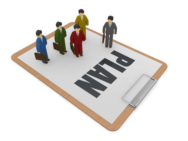 東京拠点 - ビジネス人物無料イラスト素材