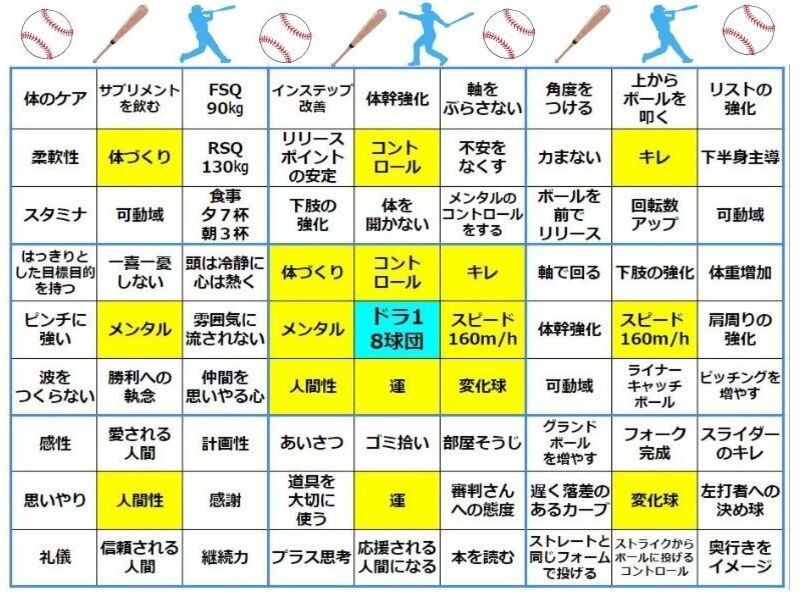 大谷翔平君も実践した目標達成シート マンダラチャート のすゝめ葛西飛鳥