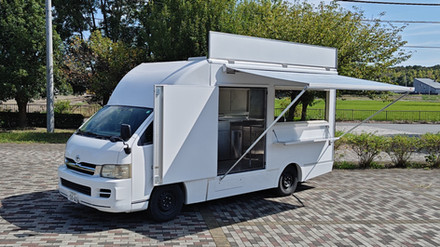 ハイエースで使える 移動販売車 キャンピングカー 内装一式 キッチンカ