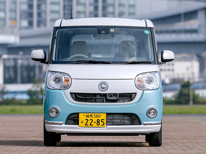 Amazonダイハツ 初代 ムーヴ キャンバス LA800 L X SAII 前期型 2016年式- カラーサンプル 色見本 チョロQ風プルバックカー ミニカー 白 青緑ミニカー・ダイキャストカーホビ