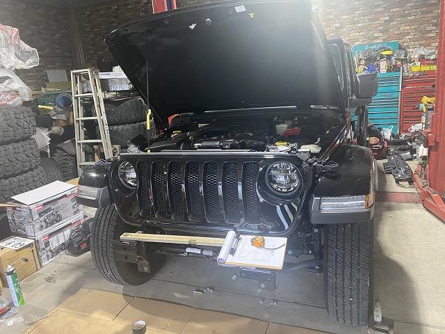 フロントバンパー交換 ￣ー￣ジープ ラングラー・JK by ヌーピーファクトリー - みんカラ