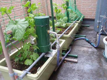 自動散水システム 自作 DIY