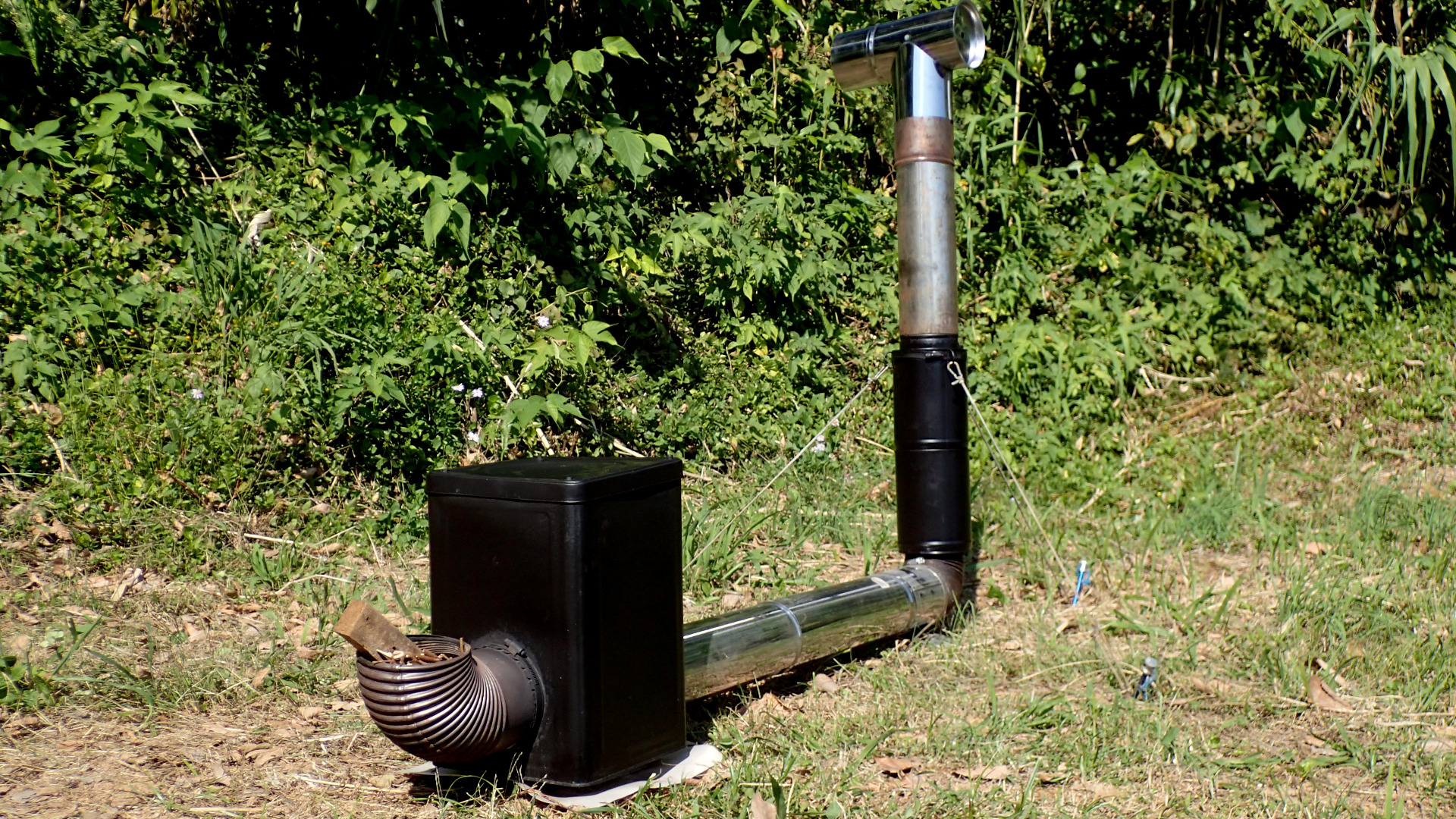 一斗缶ロケットストーブづくり北海道上川郡和寒町地域おこし協力隊