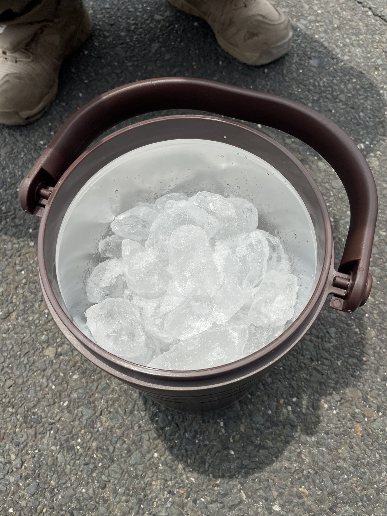 真空ハイブリッドコンテナでキャンプに氷を持っていってみた - がーくん水産～2号店～