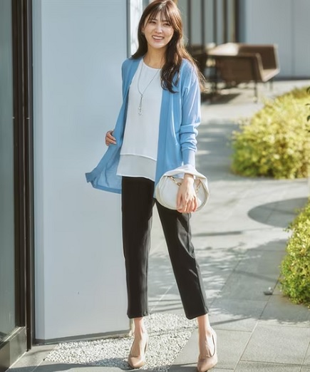 デニムボウタイブラウスオフィスカジュアル レディース 通販 ミレジェネ