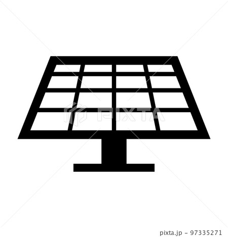 太陽光パネルのイラスト2 – 街、建物系イラスト専門サイト「TOWN illust」