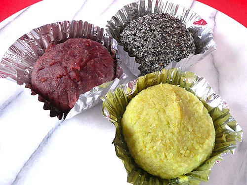 楽天市場 芽吹き屋 ３つの餡の三色だんご １箱4本入 ３～5箱 着色料無添加 : らら・いわて 楽天市場店