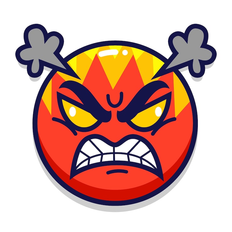 ステッカー ビッグ怒りマーク 4枚セット ムカッと 面白 車 ステッカー汎用 バイク カスタム sticker レッド : INFORESTYahoo!店 - 通販 - Yahoo!ショッピング