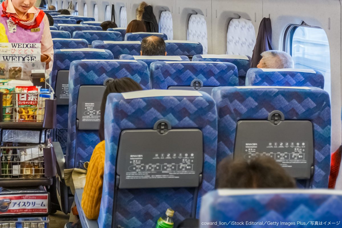 一日一鉄 頻繁に自由席に乗っているとなかなか見ない 2021年4月13日nagara-side