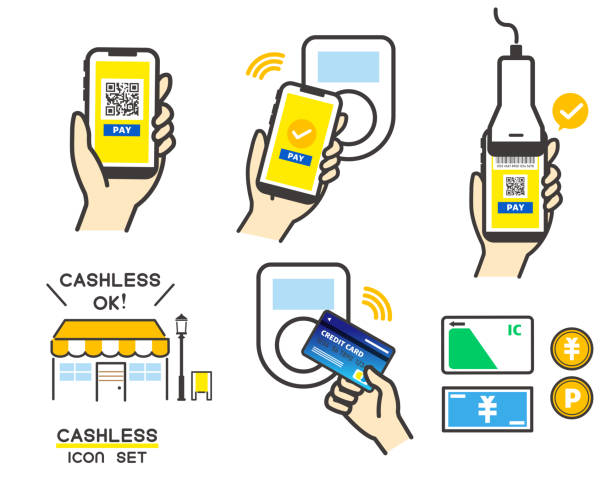 キャッシュレス決済の無料アイコンを PNG・SVG 形式でダウンロード