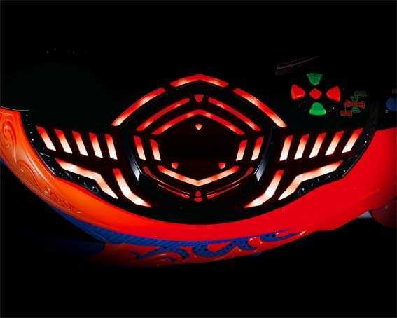 P大工の源さん超韋駄天-リーチ図柄