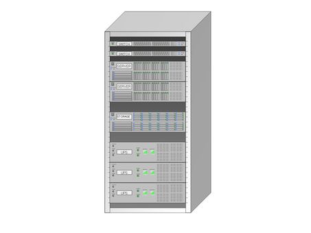 いろいろな色のサーバのイラストかわいいフリー素材集 いらすとや