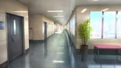 2人の会社員の職場で、ココアカラーです。画像の窓の背景には、白いテーブル、紫の椅子、コンピューター、その他のオブジェクトがあります。ベクターフラット イラスト」のベクター画像素材 ロイヤリティフリー654756163Shutterstock