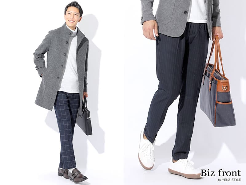 今すぐマスターしたい！ネイビースラックスのおしゃれメンズコーデ5選 - AUENオーエン旧DCOLLECTION-30代・40代・50代からのメンズファッション通販 AUEN