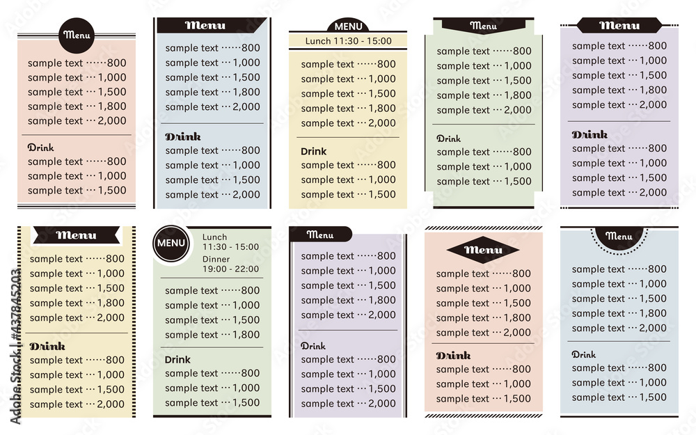価格表のベクトル - 無料の高品質ベクトルを Freepik からダウンロードFreepik