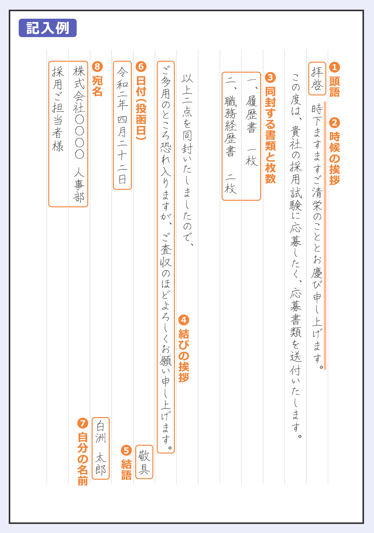 履歴書の送付状・添え状の正しい書き方 例文、テンプレートありマイナビクリエイタ