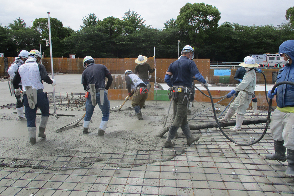 コンクリート床仕上 - 株式会社 大進