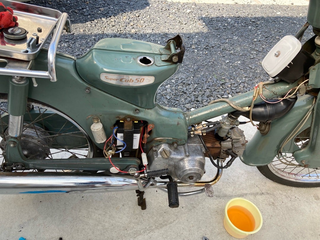 カブのパイロットスクリューを調整してみた おすすめホンダ スーパーカブ50 by vigor2000 - みんカラ