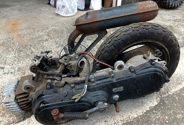 モトコンポにＱＲの・M'sガレージ