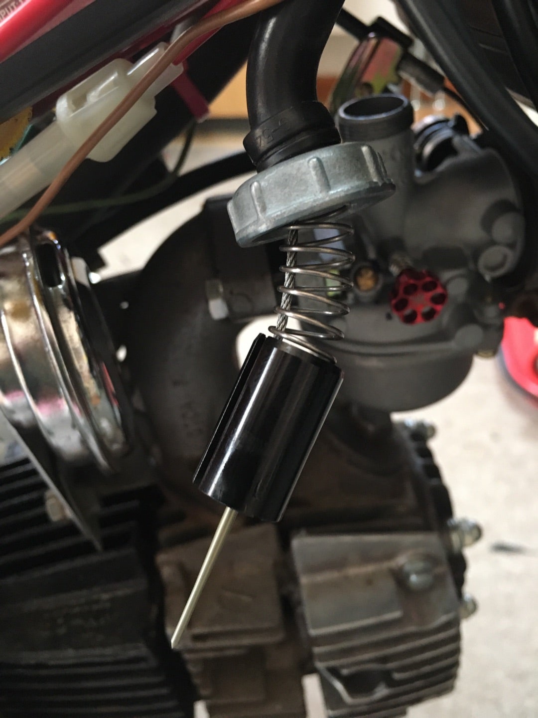 ビッグキャブレター スーパーカブ 50 70 90 ケイヒン PB16 同等 PZ19 カブ90 内径19mm ワイヤー式 燃料コック付き カスタムメンテナンス キャブ 汎用