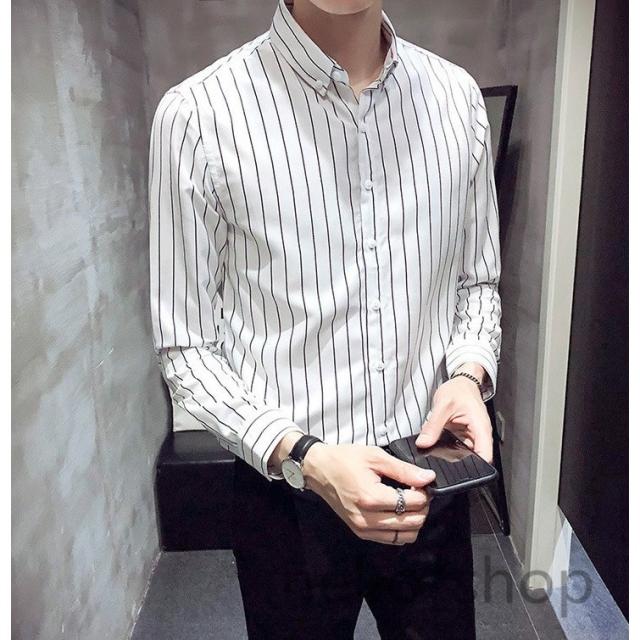 長袖 ワイシャツ メンズ ビジネス 紳士 日本製 ラルフストライプ ドゥエボットーニカラー Yシャツ 柄 SARTORI M L LL トップス シャツ紳士服 ワイシャツ サカゼン公式通販