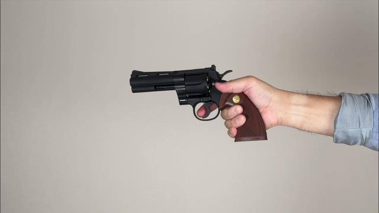 銃紹介 東京マルイ コルトパイソン エアコキ 10禁エアガンシューティング 射撃 は楽しいのか