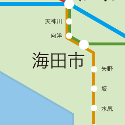 広島の市電体験 (本通り-横川駅)‑ Made