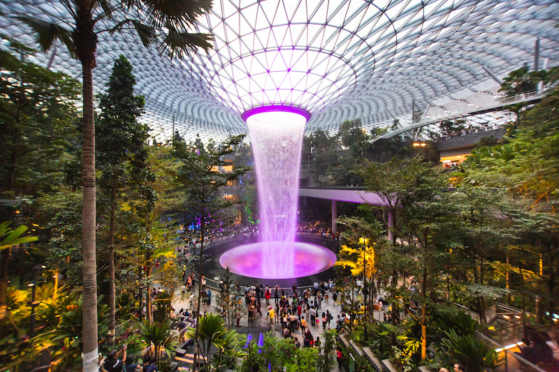 世界一のシンガポール・チャンギ空港の綺麗すぎる新モール・JEWELジュエルのオープン初日の体験レポ！！MYTRA マイトラマレーシア在住主婦のブログ