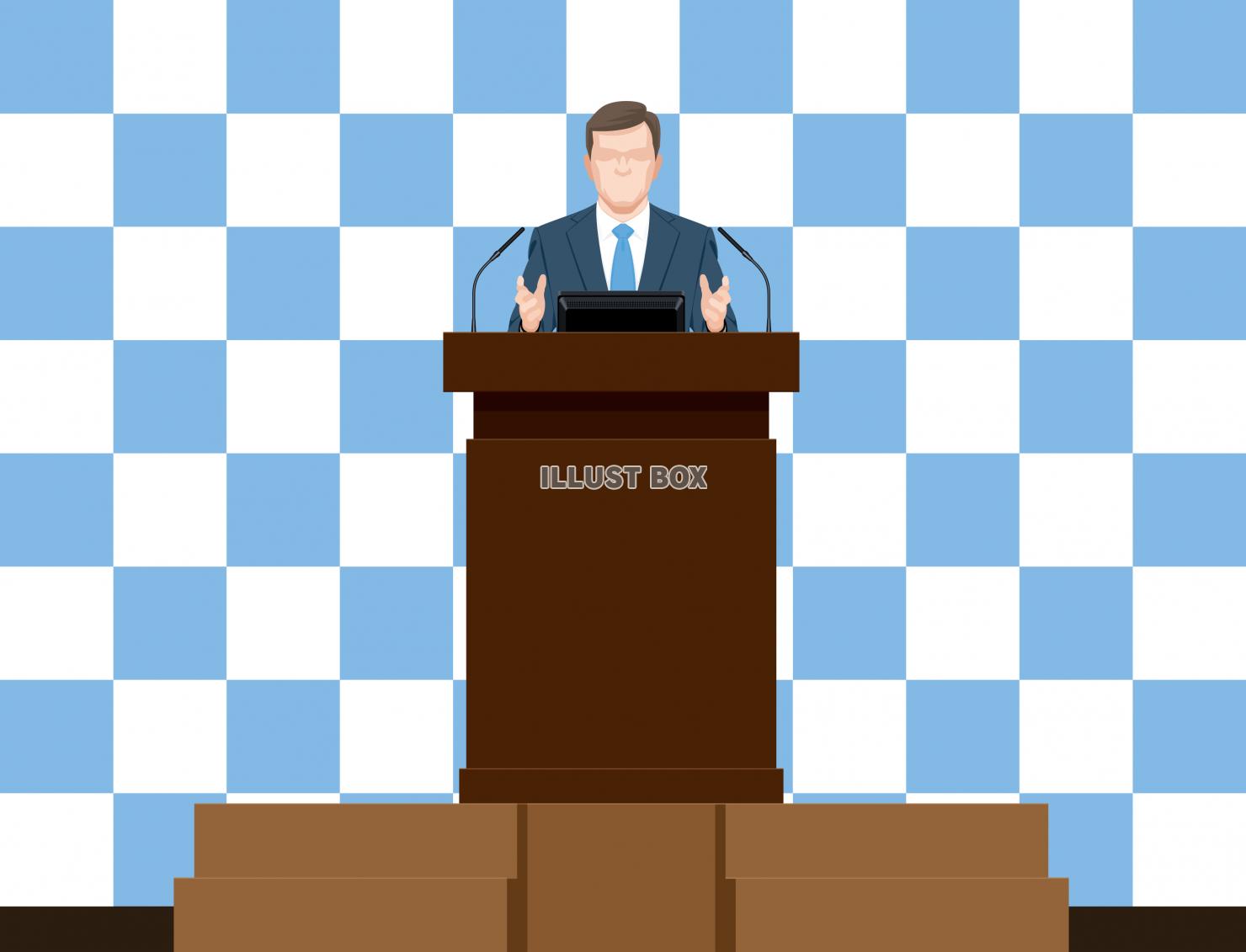 フリー素材 いつでも記者会見セット 配信素材 Vtuber 背景- うさねこメモリー - BOOTH