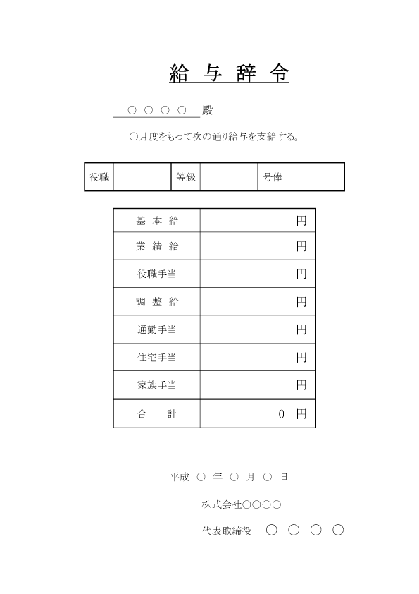 辞令」とは？意味や効力、種類、書き方などを詳しく解説