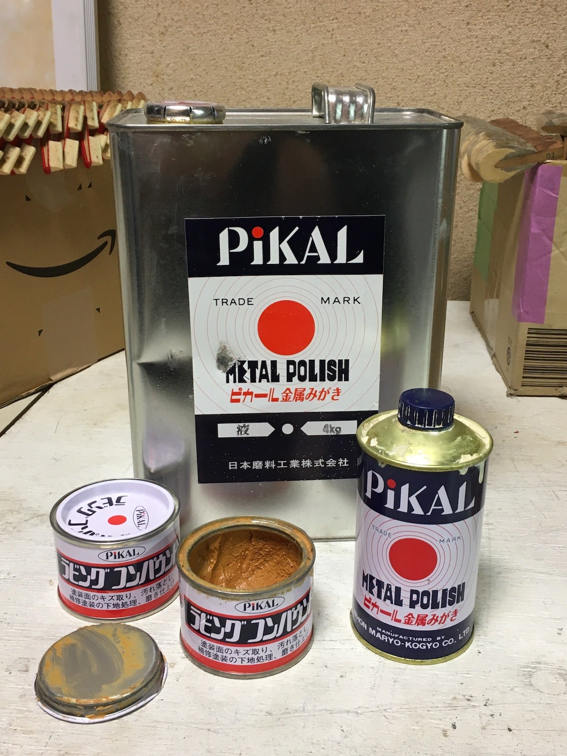 ピカール PiKAL日本磨料工業ピカール液 液状金みがき