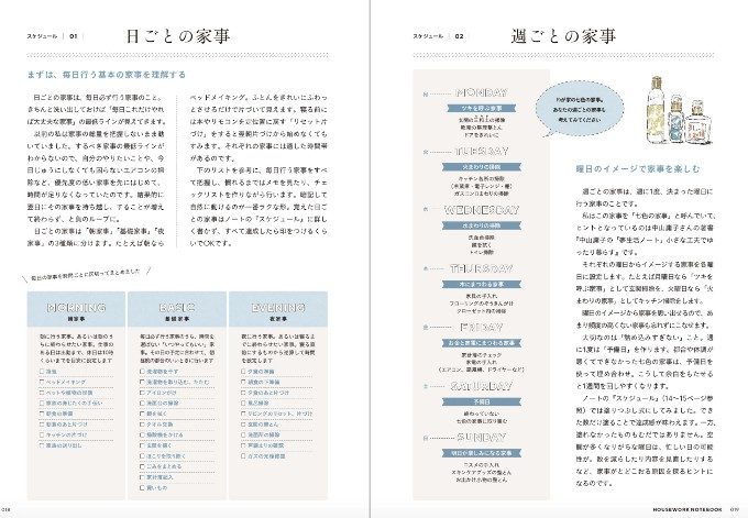曜日別掃除スケジュールで毎日の家事負担を軽く！忘れっぽい人におすすめくうかんしんぷるライフ