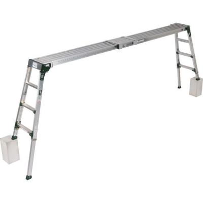 踏み台 ステップ 2段 アルミステップ 軽量 ミニ脚立W41×D47×H55 ブルー ステップ