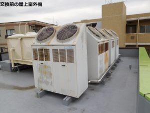 ビル屋上の空調施設の室外機の写真素材105560490- PIXTA