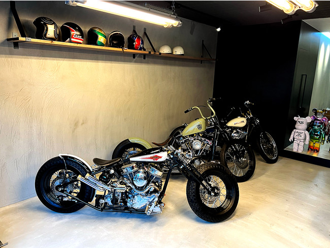 ハーレー 86年式 エボ チョッパー カスタムハーレーダビットソン専門店 Peace MOTORCYCLES ピースモータ