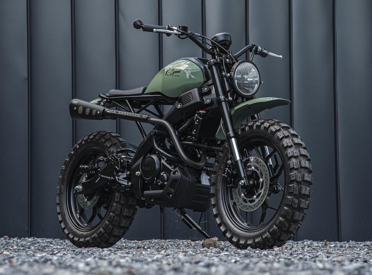 エストレヤRS スクランブラー ☆ 整備済み！ 絶好調！ スクランブラー ボバー カフェレーサー 250 カスタム エストレヤ