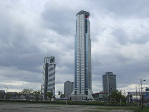 大阪府咲洲庁舎展望台・さきしまコスモタワーの夜景 大阪府大阪市住之江区