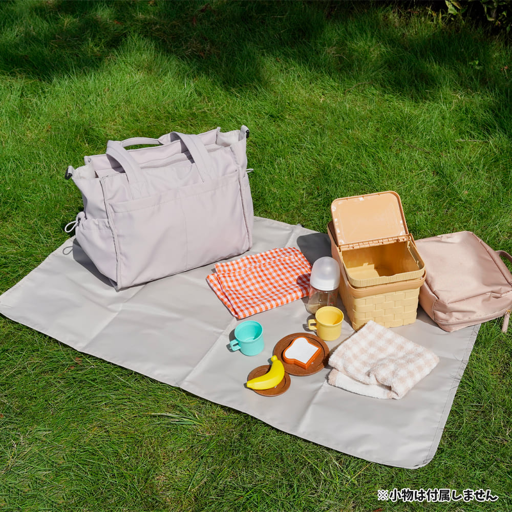 ワークマン 高撥水マルチシートインマザーズ2WAYトートバッグ グレー 新品 - バッグ新品 通販