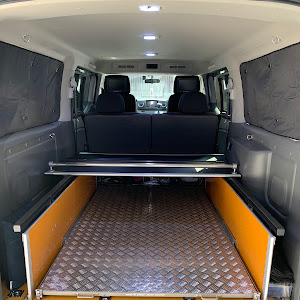 ハイエース仕事用荷台棚Diy-Life - イレクターで、できるワクワクを