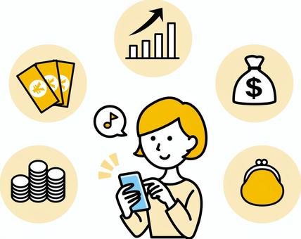 投資・資産運用・資産形成・長期投資 ベクターアイコンイラストのイラスト素材83689588- PIXTA